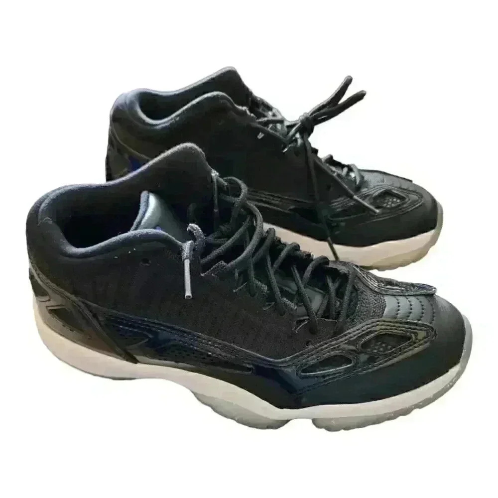Jordan 11 Retro Low Le Space Jam Black Mens Size 7.5 - Picture 5 of 9